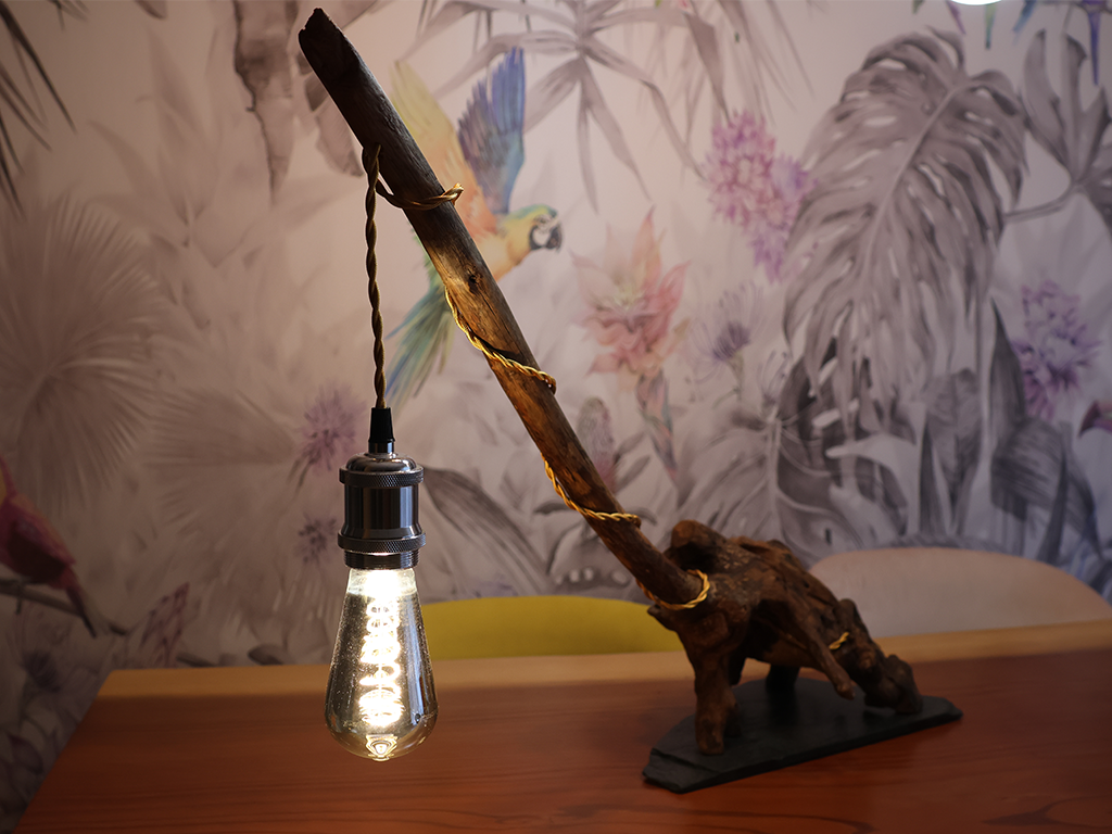 Lampe à poser RUSTIQUE